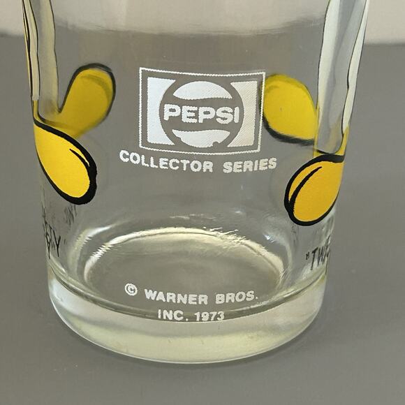 Warner 1973 Pepsi Collector’s Series Looney Tunes Tweety and Sylvester #7 - Picture 3 of 7